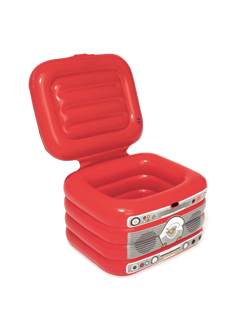 Bestway Float'n Fashion Inflatable Portable Authentic Detailing Foldable Party Turntable Cooler 61x53cm 61x53cm  - Image 4