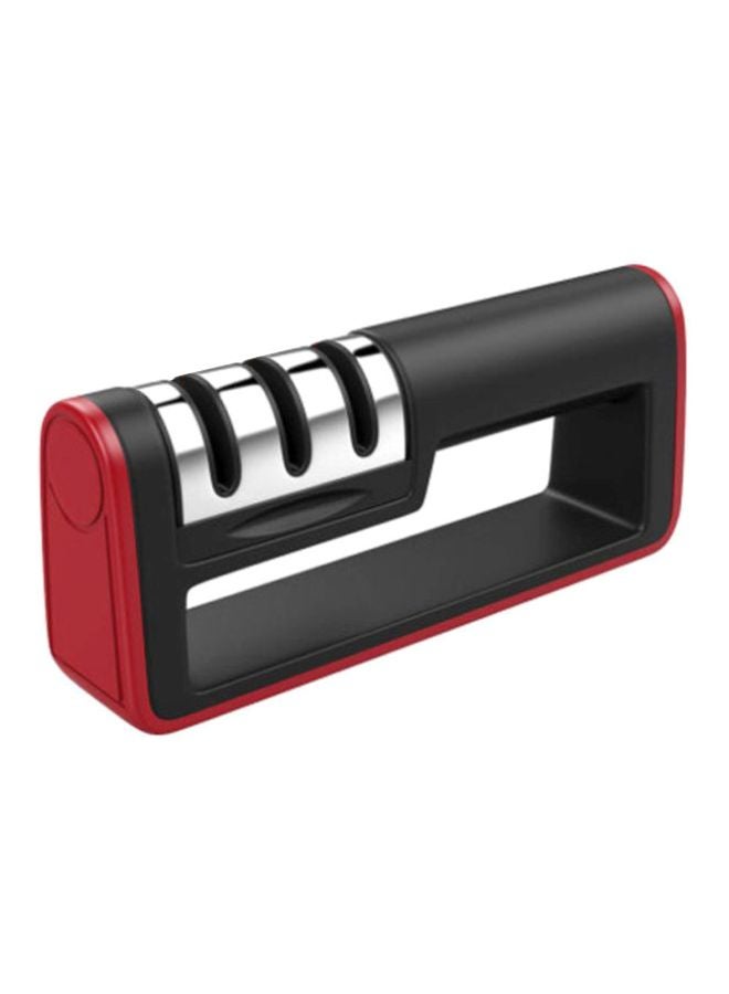 Beauenty 3-Stage Knife Sharpener Black/Silver/Red - Image 1