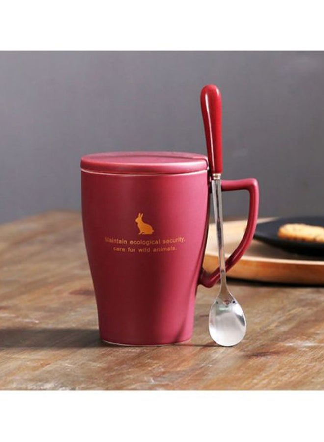 Beauenty 2-Piece Coffee Mug Set Red/Yellow  - Image 2