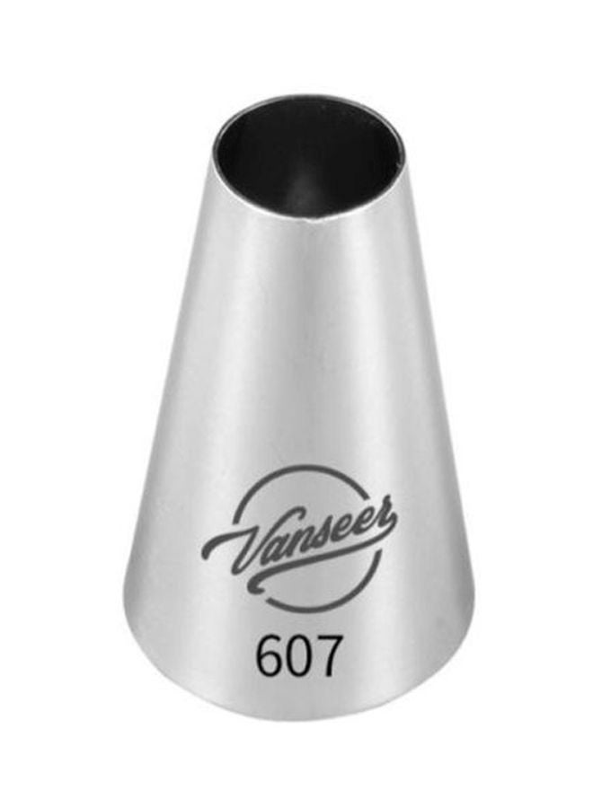 Beauenty Cake Decorating Piping Nozzle Silver/Black 5cm - Image 1