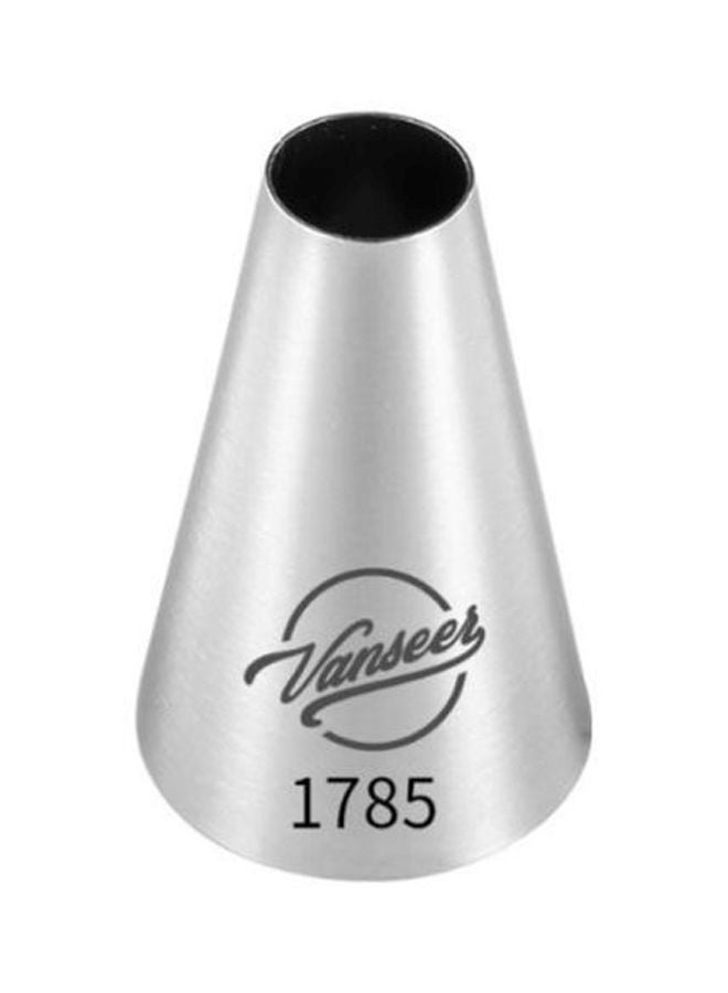 Beauenty Cake Decorating Piping Nozzle Silver/Black 5cm - Image 1