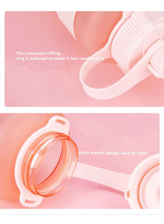 Beauenty Plastic Water Bottle Pink 23.9x8.6cm - Image 4