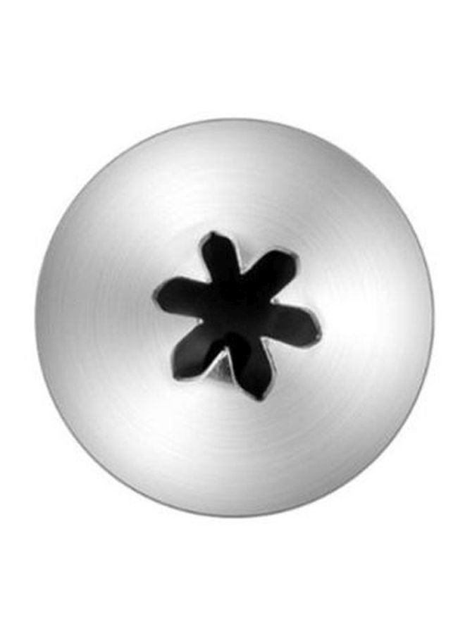 Beauenty Cake Decorating Piping Nozzle Silver 5cm - Image 1