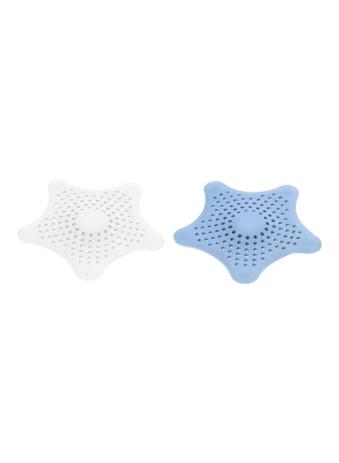 2-Piece Star-Shaped Silicone Sink Strainer Multicolour - v1621428259/N47172762A_1