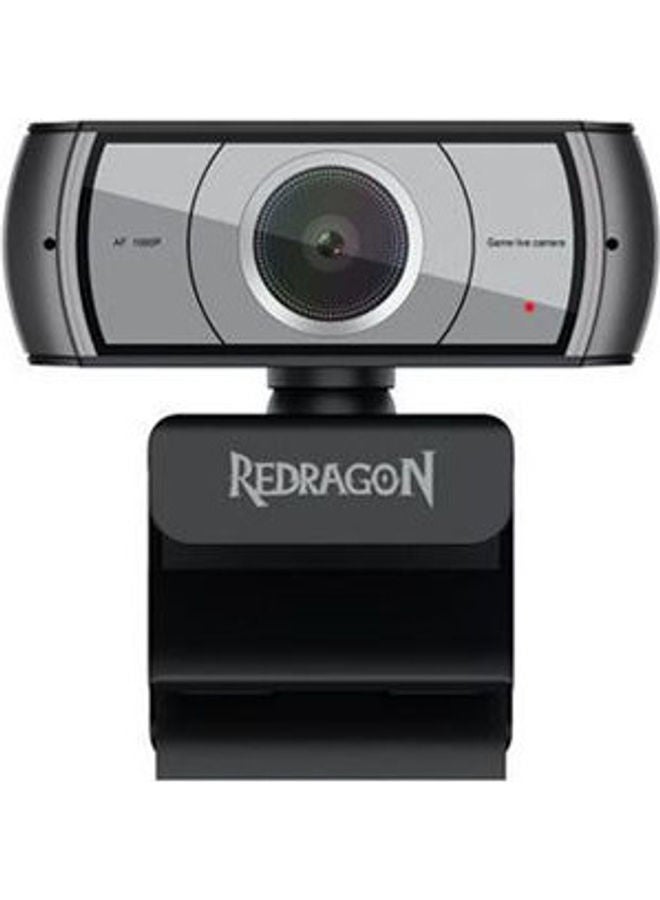 REDRAGON USB WEBCAM GW900 Black  - Image 2