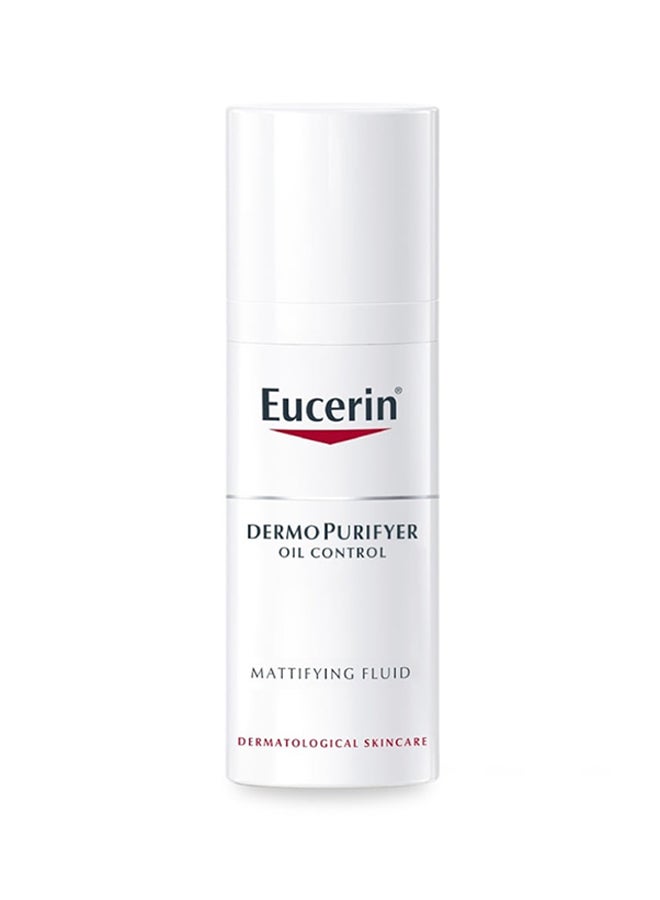 Eucerin - Dermopurifyer Mattifying Fluid White 50ml - Image 1
