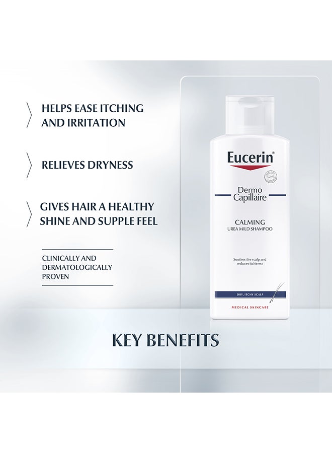 Eucerin - Dermocapillaire Dry And Itchy Scalp 5% Urea Shampoo 250ml - Image 1