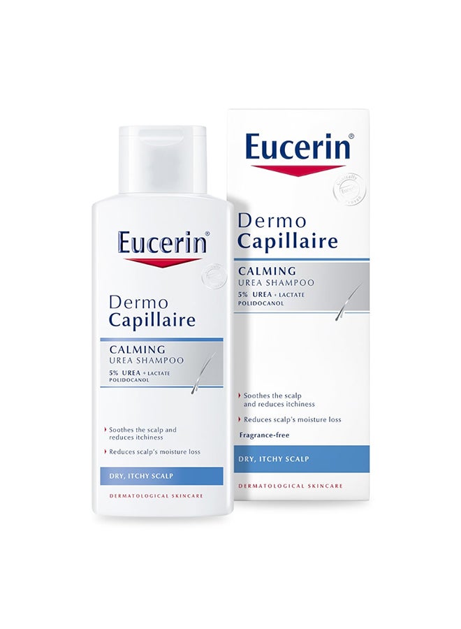 Eucerin - Dermocapillaire Dry And Itchy Scalp 5% Urea Shampoo 250ml - Image 1