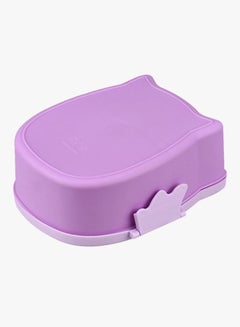 CYTHERIA Owl Designed Food Container Lunch Box Purple  - Image 2