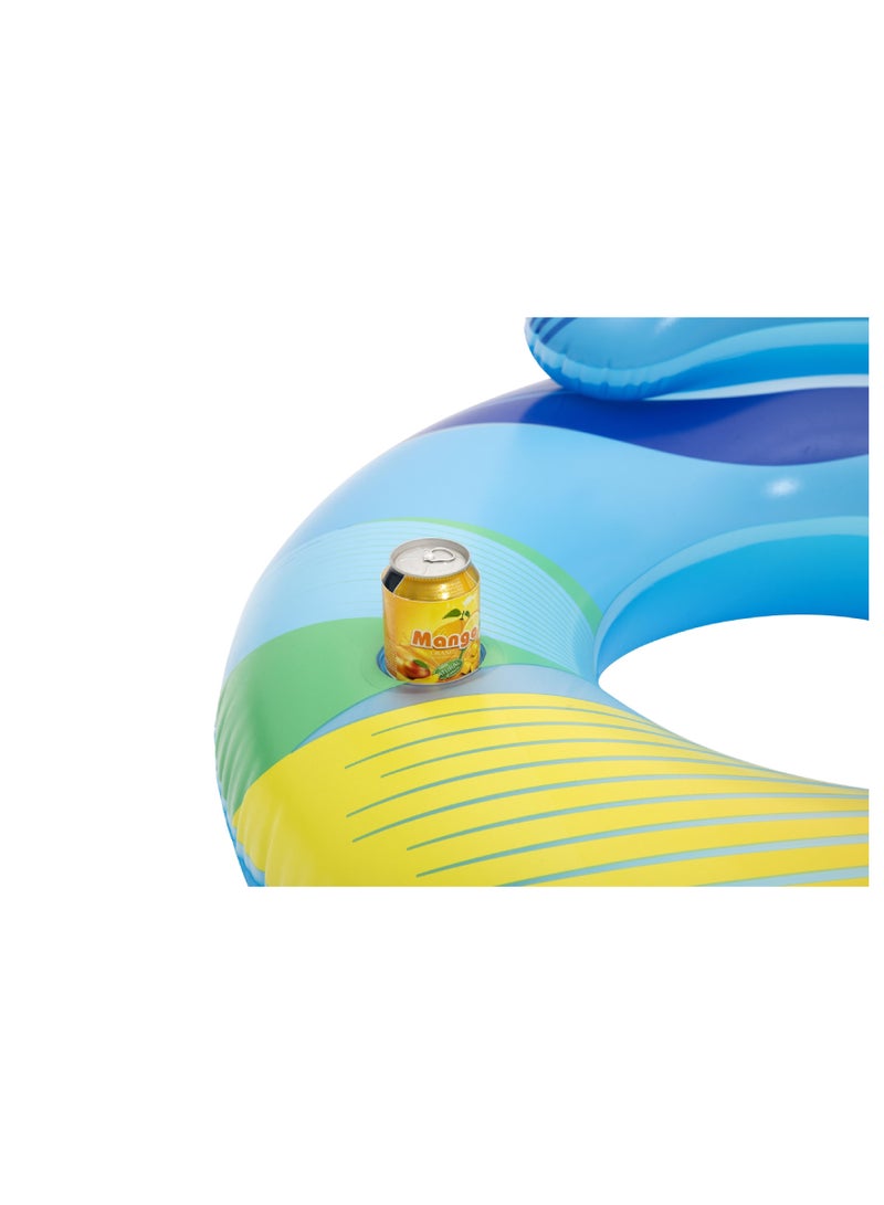 بست واي حلقة سباحة قابلة للنفخ ومزودة بإضاءة LED طراز 43252 104x104x45سم - Image 3