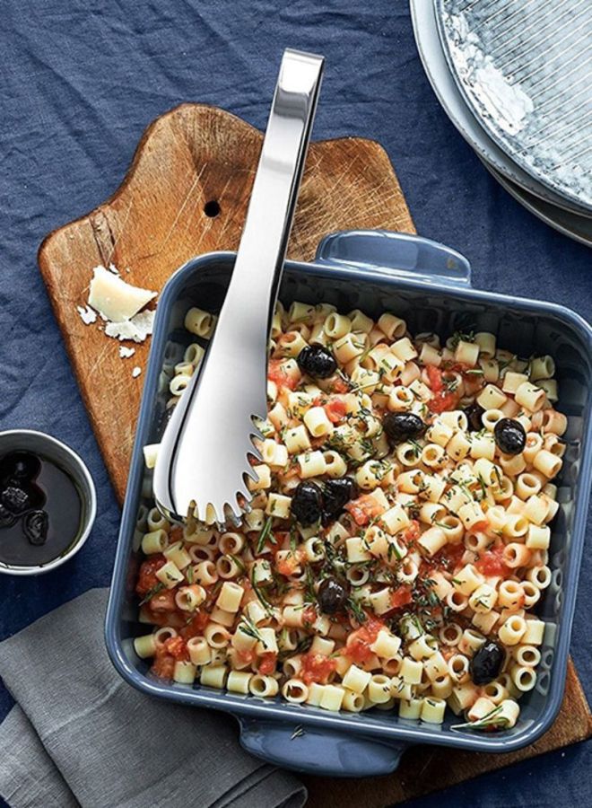 WMF Nuova Pasta Tongs Silver 25cm - Image 5