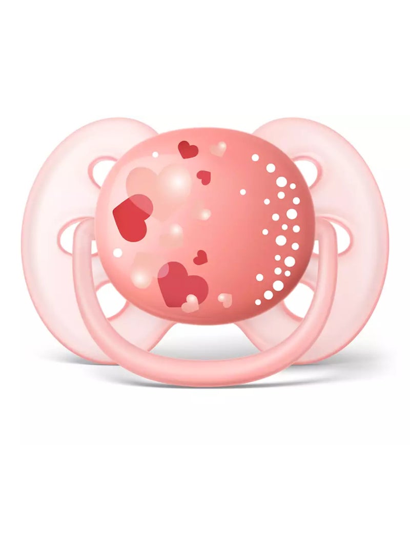 PHILIPS AVENT - 2-Piece Silicone Dynamic Soother Set (6-18 Months) - Image 1