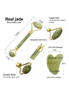 Jade Roller Guasha Skin Scraper Facial Massager Set - v1621432389/N47547118A_6