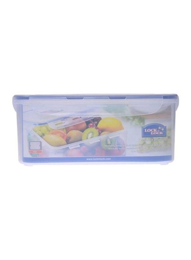 Lock & Lock Rectangular Food Container, 5.5 Liter HPL836 Clear/Blue