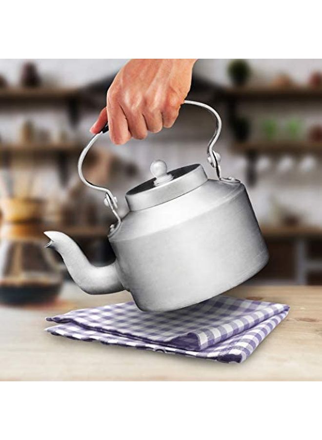 RAJ Aluminium Tea Kettle Silver 1.5Liters - Image 2