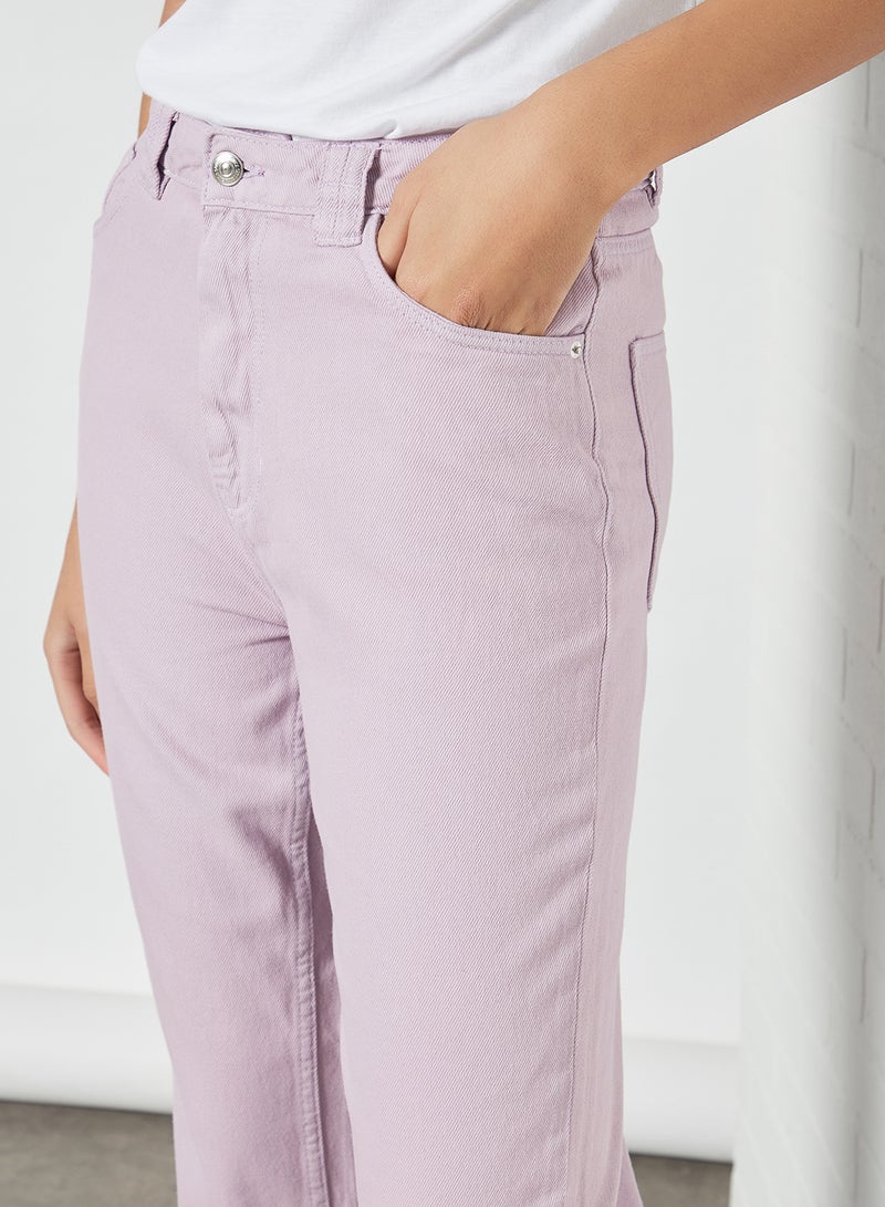 Pimkie Slouchy Denim Jeans Lilac  - Image 4