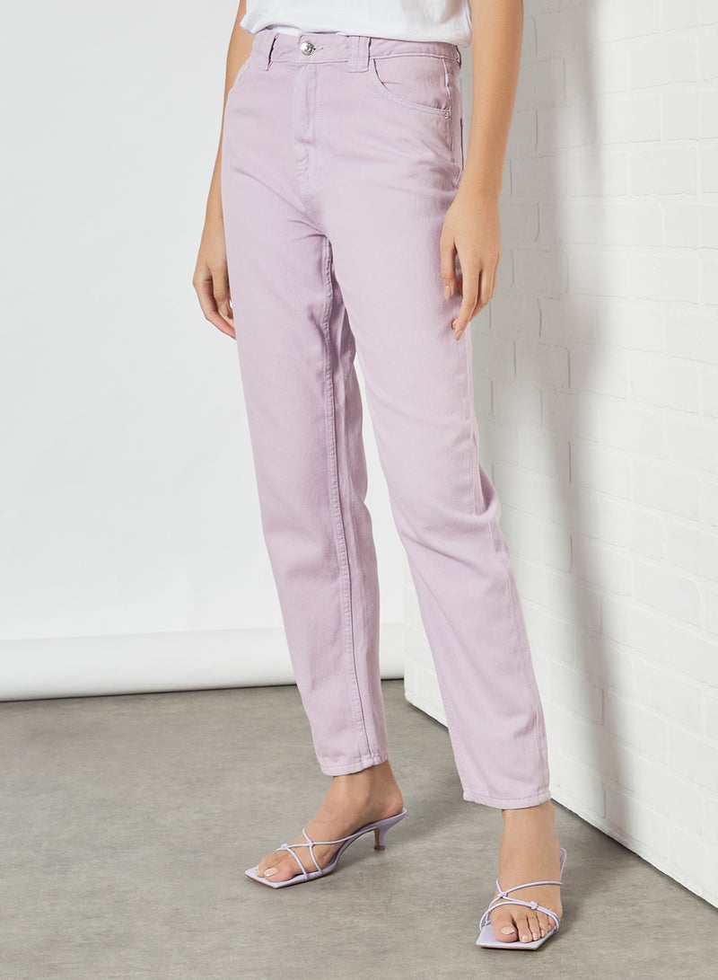 Pimkie Slouchy Denim Jeans Lilac  - Image 1