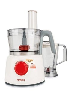 Tornado Food Processor 1000 Watt With 1.2 Liter Bowl And 1 Liter Blender 1000.0 W TFP-1000CC White And Clear - v1621433491/N47545841A_3