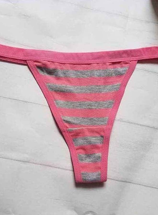 5 Pack Of Thong T Back Fashion Briefs Multicolour  - Image 3
