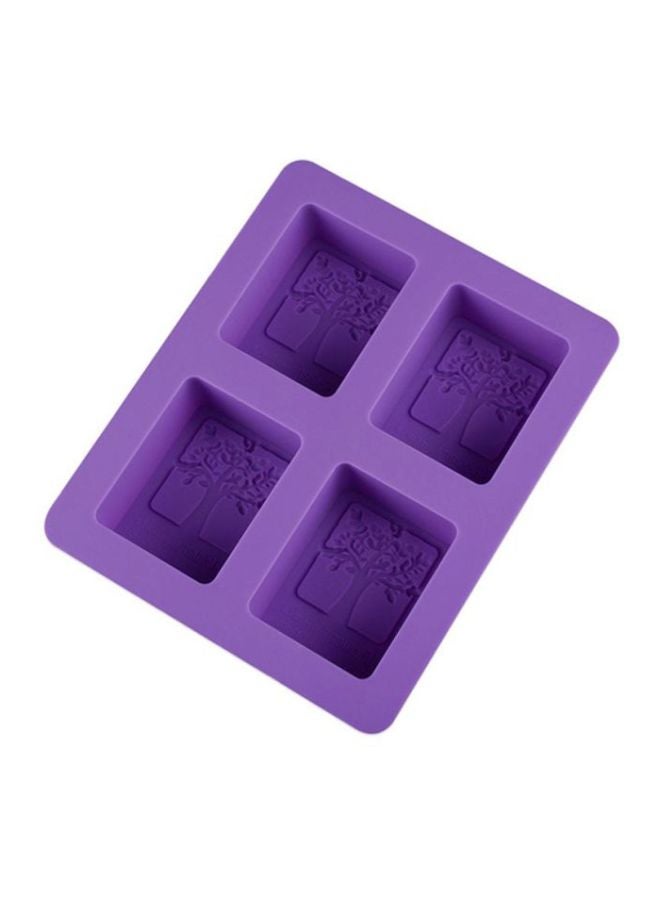 Sharpdo Silicone Cake Mould Purple 19.5x6x4cm - Image 1