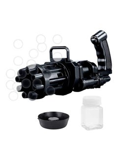 Gatling Bubble Gun With Cap And Jar