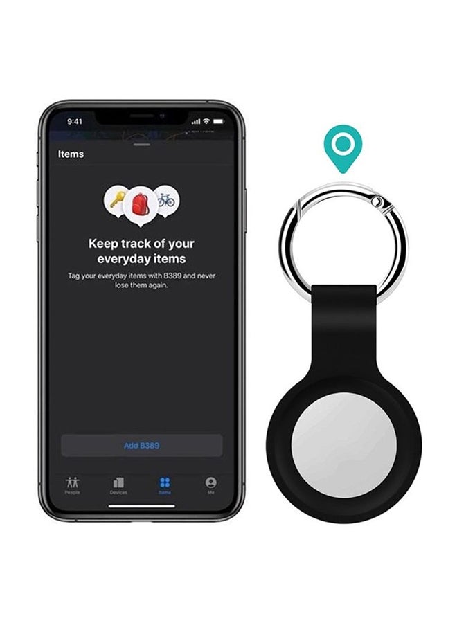 Okteq Silicone Air Tag Black  - Image 2