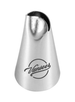Beauenty Cake Decorating Piping Nozzle Silver/Black 5cm  - Image 1