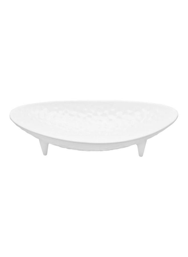 DINEWELL - Fruit Bowl White 19inch - Image 1