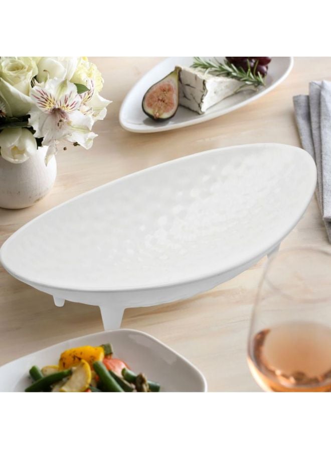 DINEWELL - Fruit Bowl White 19inch - Image 1