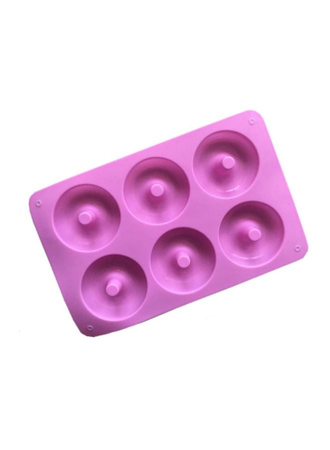 شاربدو قالب كيك سيليكون وردي 27x17.5x3سم - Image 2