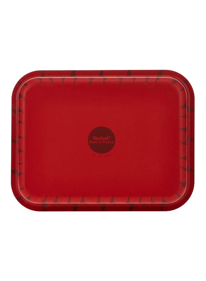Tefal Les Specilistes Roaster Rect 25x19Cm With Comfort Touch Assorted Kitchen Tool Black/Red  - Image 2