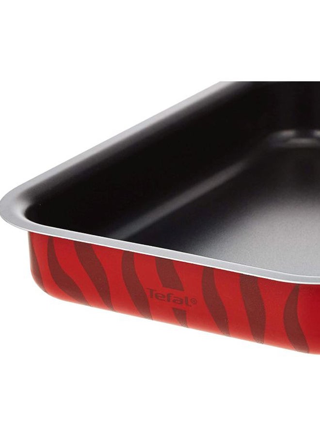 Tefal Les Specilistes Roaster Rect 25x19Cm With Comfort Touch Assorted Kitchen Tool Black/Red  - Image 4