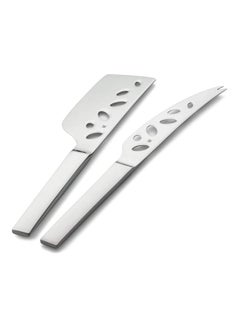 WMF 2-Piece Nuova Cheese Set Silver Cheese Knife 27.5 cm, Cheese Hatchet 24cm  - Image 2