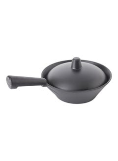 Home Box Rice Pot With Lid Black 26.5x15cm  - Image 1