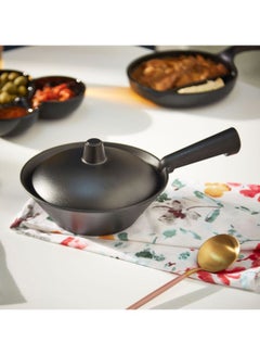 Home Box Rice Pot With Lid Black 26.5x15cm  - Image 2
