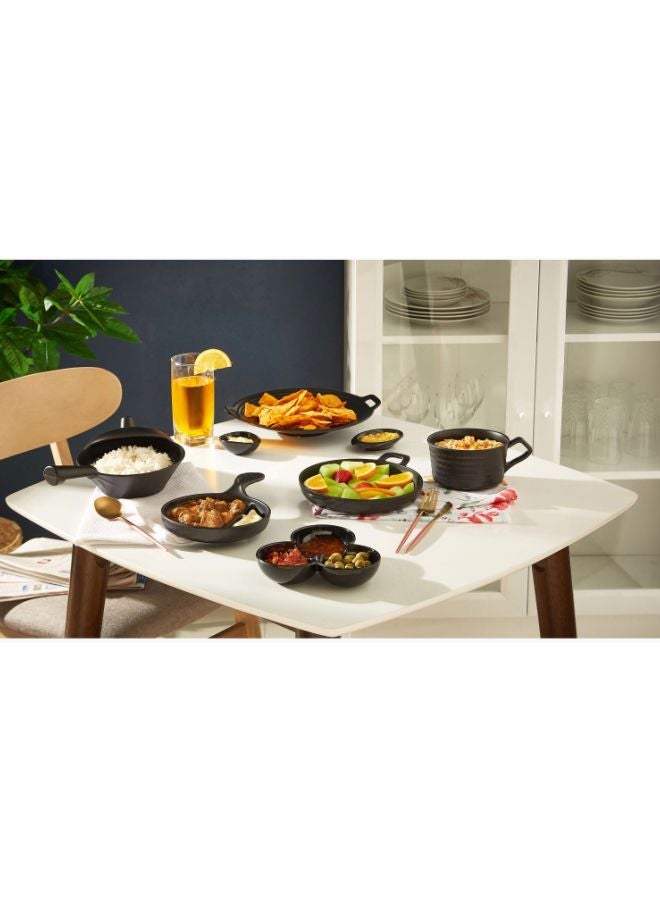 Home Box - Rice Pot With Lid Black 26.5x15cm - Image 1