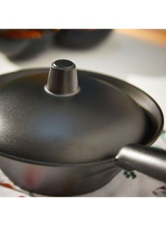 Home Box Rice Pot With Lid Black 26.5x15cm  - Image 4