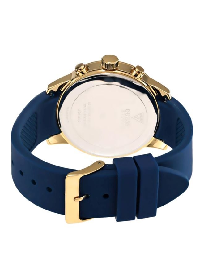 جس ساعة يد صن رايز كرونوغراف بسوار من المطاط طراز W0616L2 للنساء - Image 2