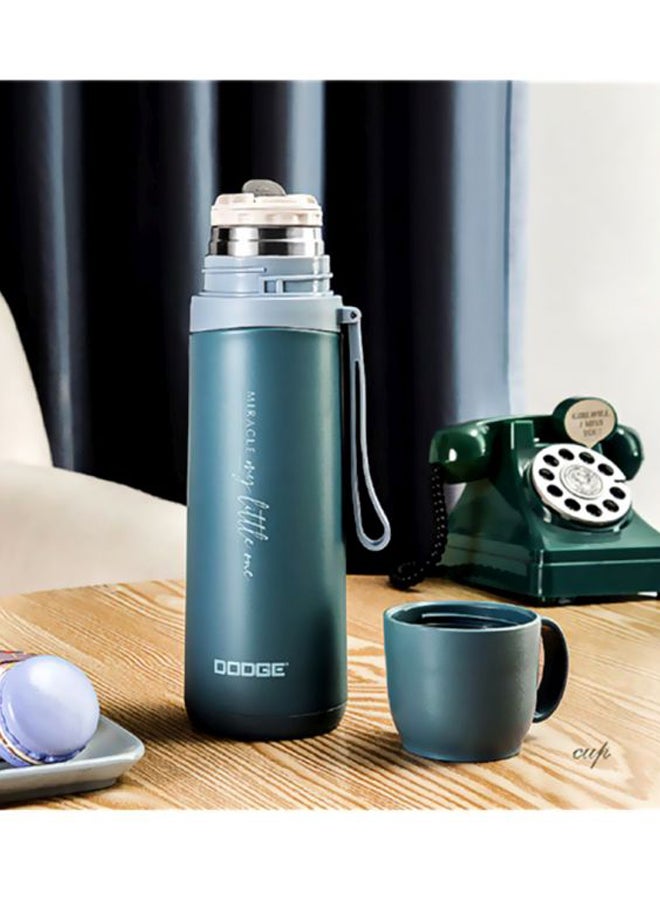 Beauenty Heat Preservation Large Capacity Water Bottle Blue - Image 2