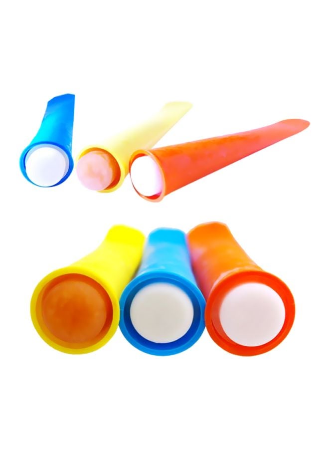 CYTHERIA - 3-Piece Ice Cream Makers Mould Orange/Yellow/Blue 15x3.5cm - Image 1