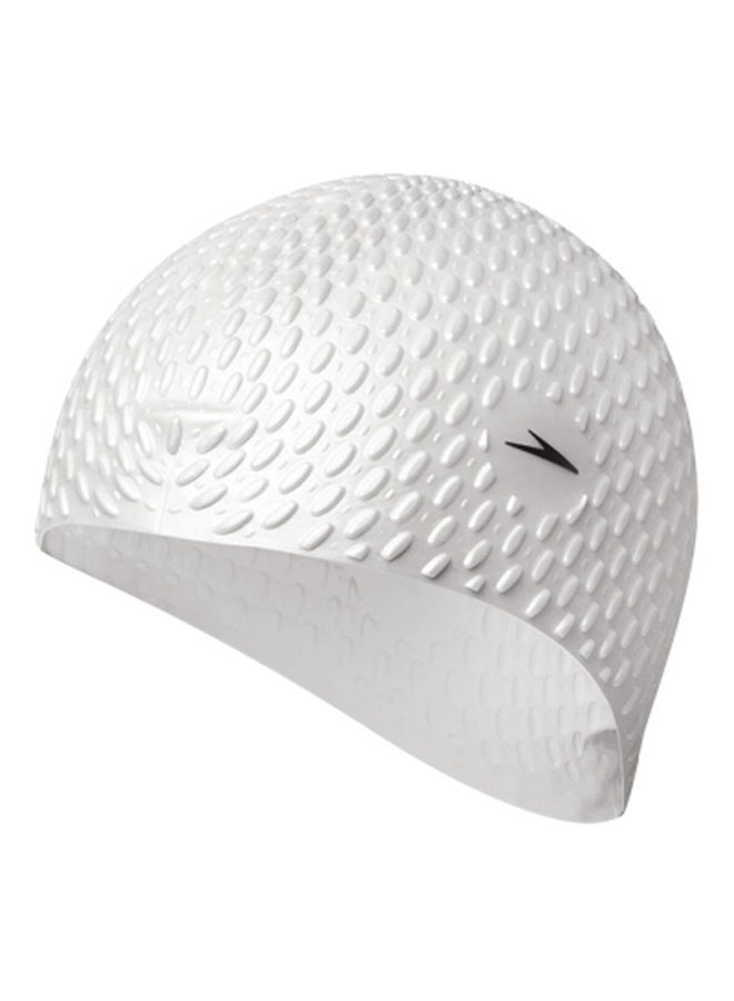 سبيدو غطاء رأس للسباحة بتصميم فقاعات - لون أبيض - Image 1