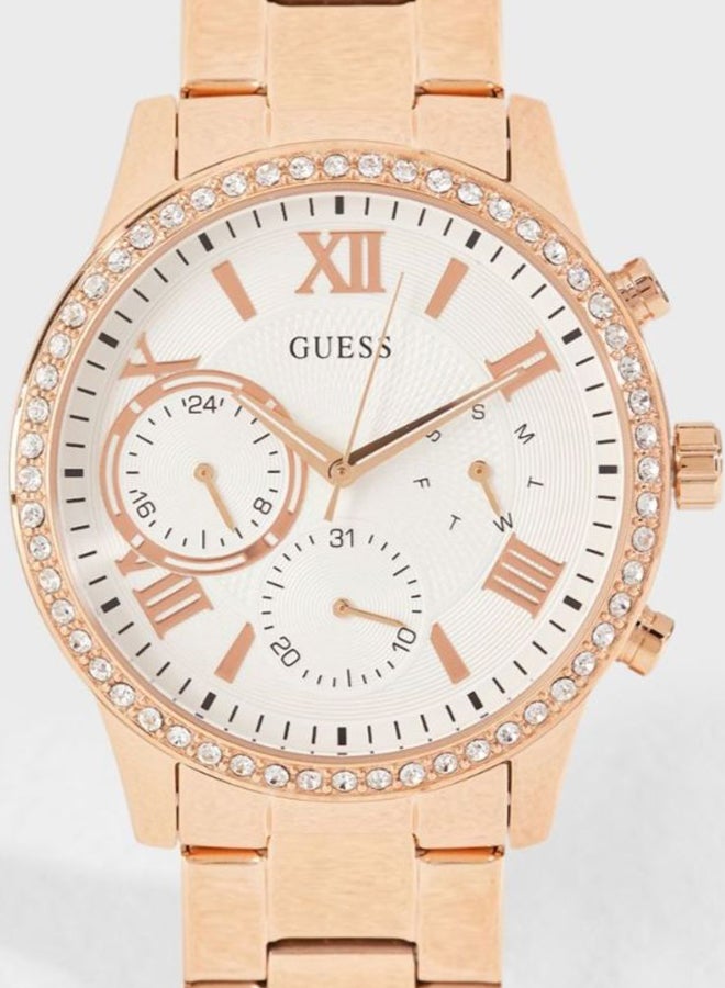 جس ساعة يد سولار بعقارب طراز W1069L3 للنساء - Image 5