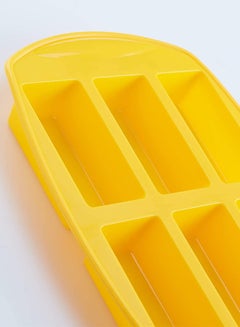 6-Cup Solis Silicone Rectangle Muffin Mould Yellow ‎58x42.5x34.5cm - v1621486739/N17307165A_4