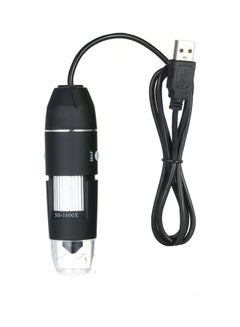 ماركة غير محددة ميكروسكوب رقمي بمنفذ USB للتكبير بمقدار 1600 مرة مع حامل  - Image 1