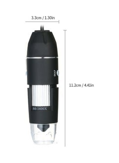 ماركة غير محددة ميكروسكوب رقمي بمنفذ USB للتكبير بمقدار 1600 مرة مع حامل  - Image 4