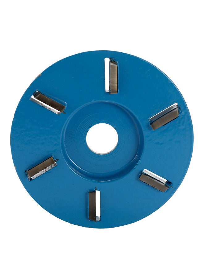 Generic 6-Teeth Power Wood Carving Disc Tool Blue  - Image 1
