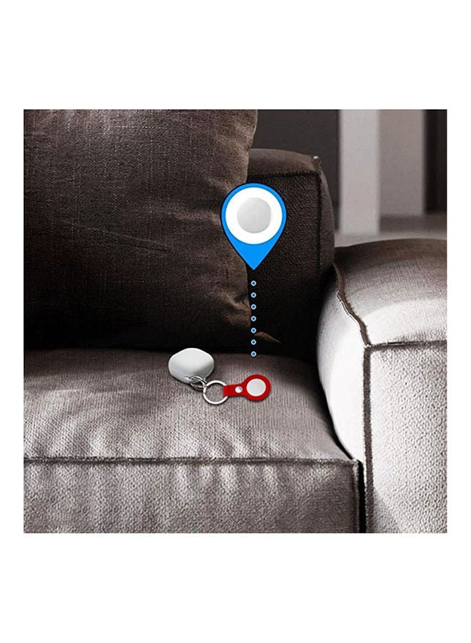 VILILY - AirTag Leather Loop red Red - Image 1