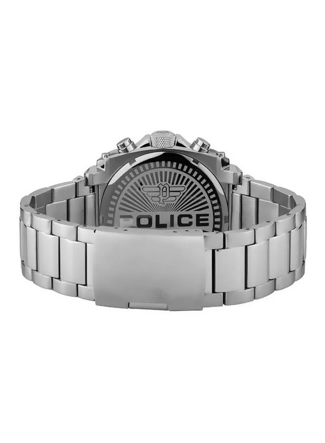 بوليس Police Norwood Analogue Silver Case, Grey Dial And Silver Watch For Men - PL 15472JS-13M