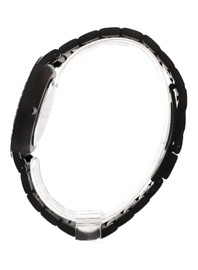 POLICE Men's Berkeley Round Shape Stainless Steel Analog Wrist Watch 42 mm - Black