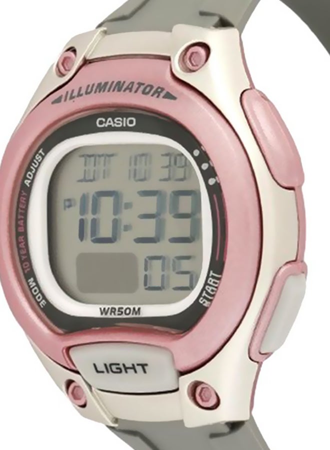 CASIO Women's Water Resistant Digital Watch LW-203-8AVDF - 35 mm - Grey - Image 4